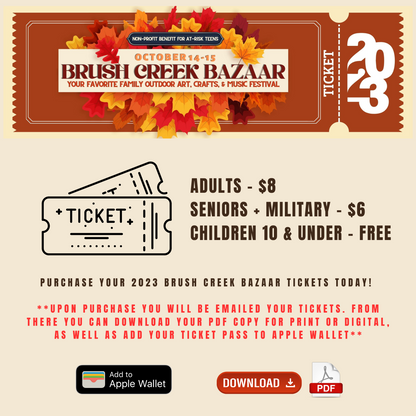 Bazaar Entry Ticket