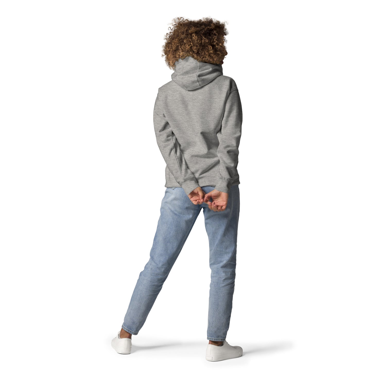 Unisex Hoodie - White Print