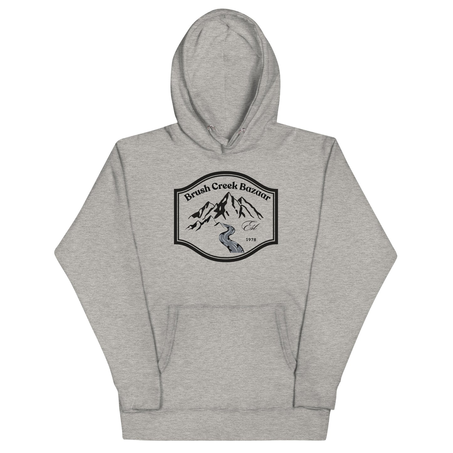 Unisex Hoodie - Black Print