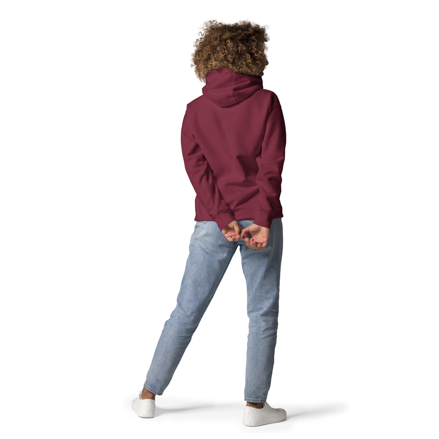 Unisex Hoodie - White Print