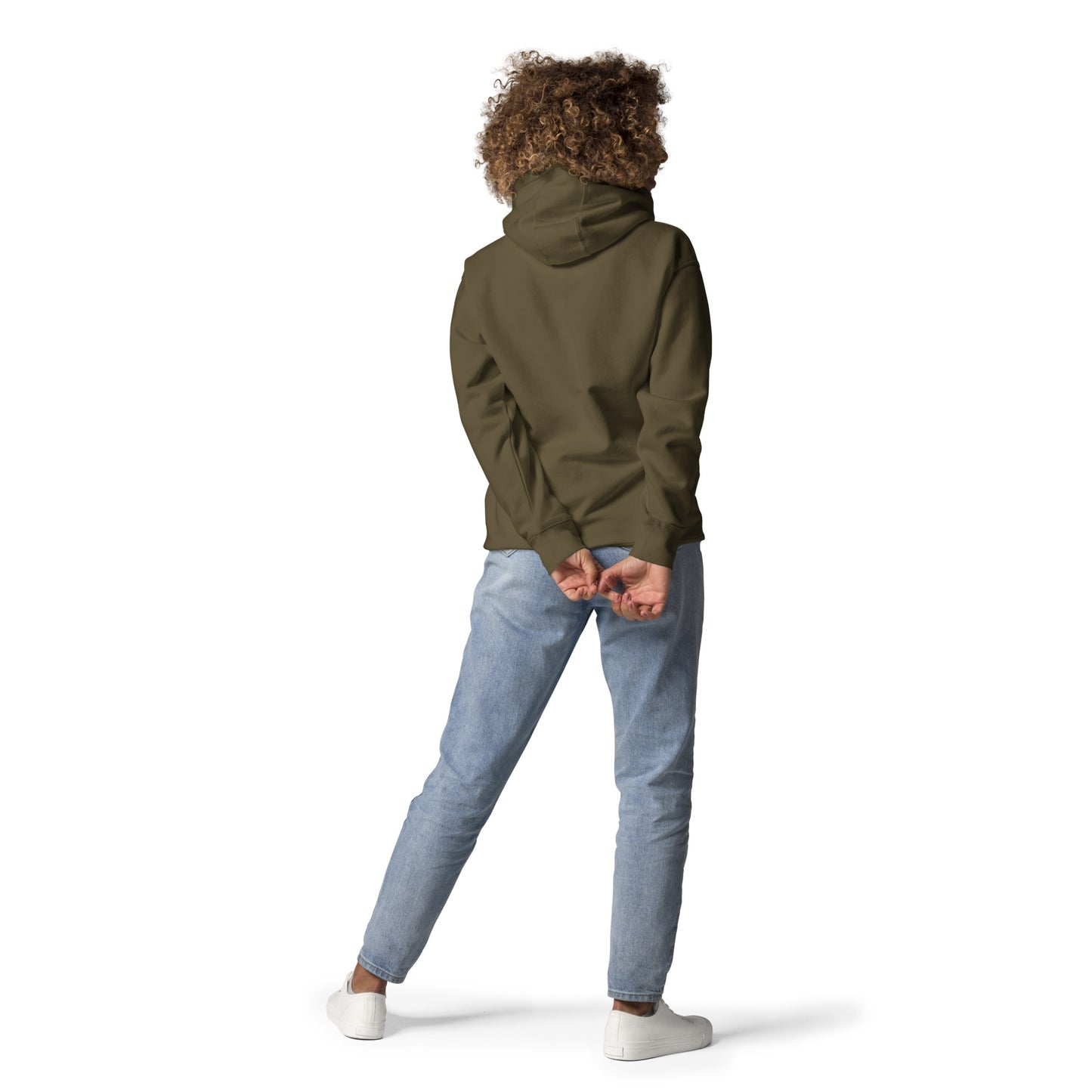 Unisex Hoodie - White Print