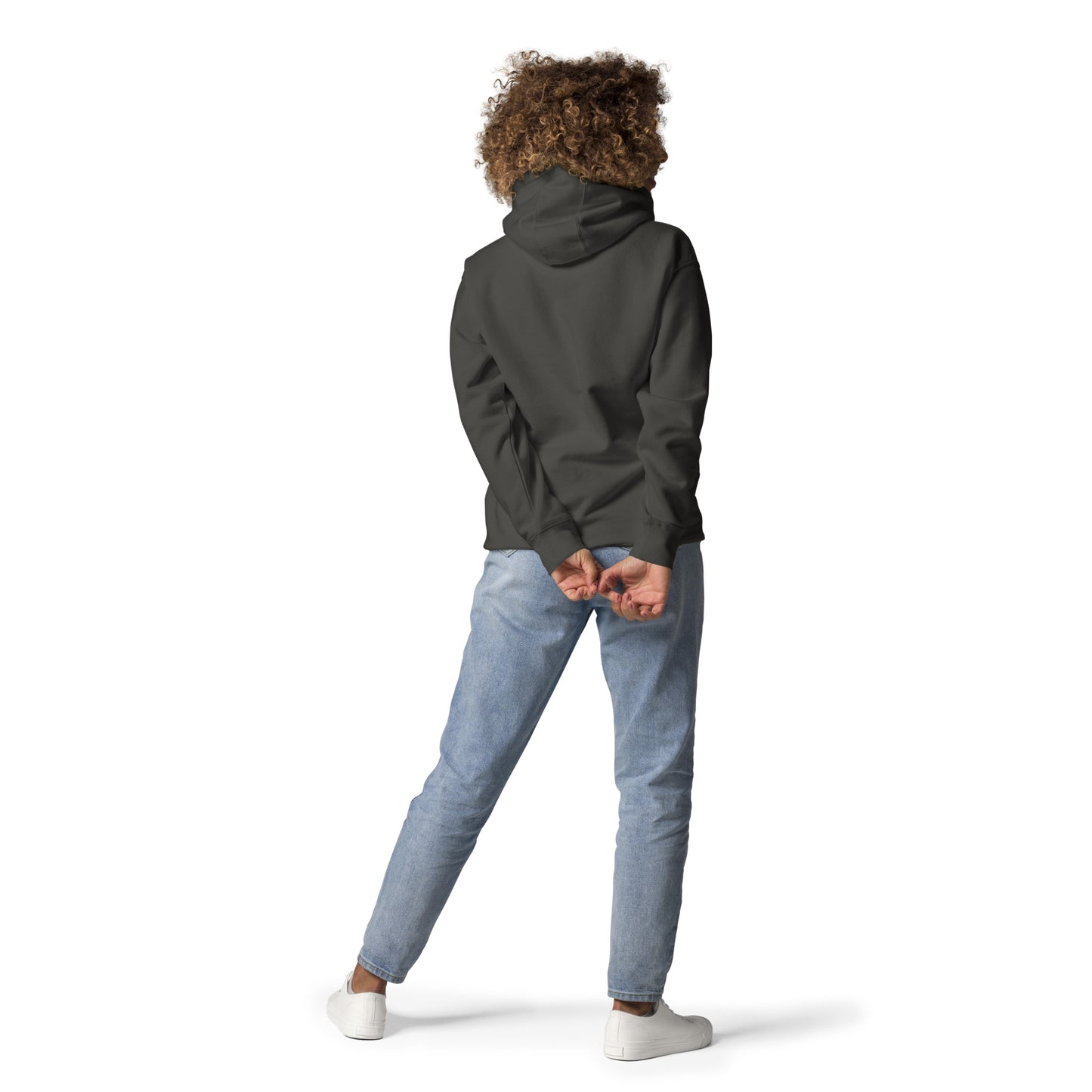 Unisex Hoodie - White Print