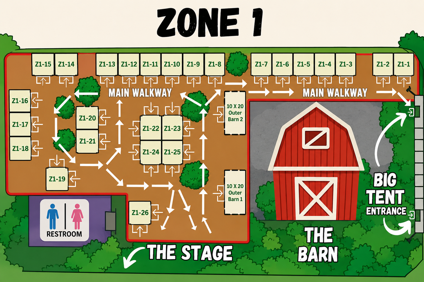 Bazaar Vendor Booth Space